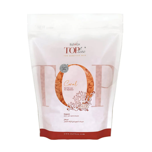 ItalWax Wax Beans Top Line Italian For Sensitive Skin With Coral 750g