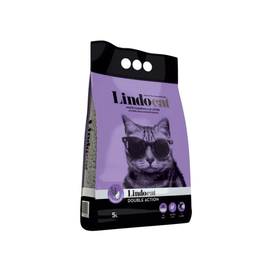 ليندو كات العطر المزدوج رمل مهد للقطط 5 لتر
