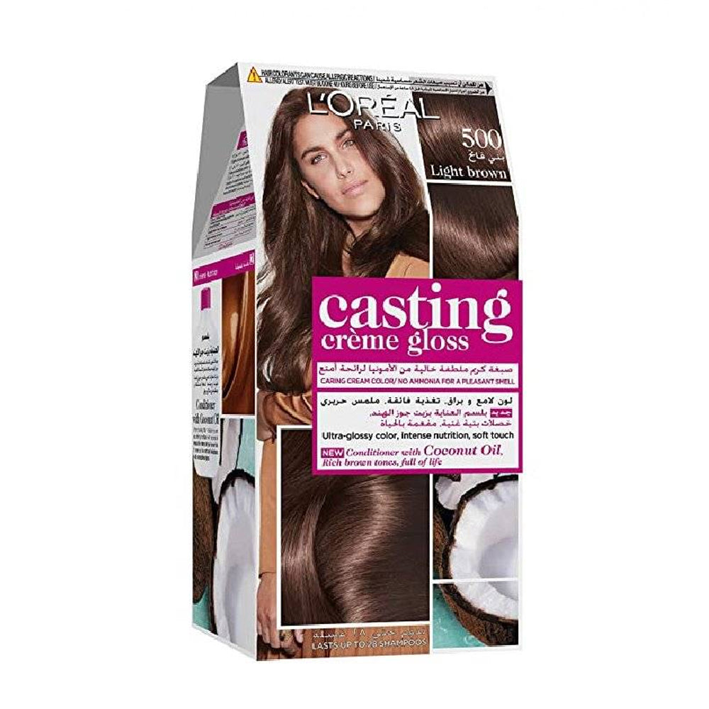 L'Oréal Casting Light Brown Hair Dye 500