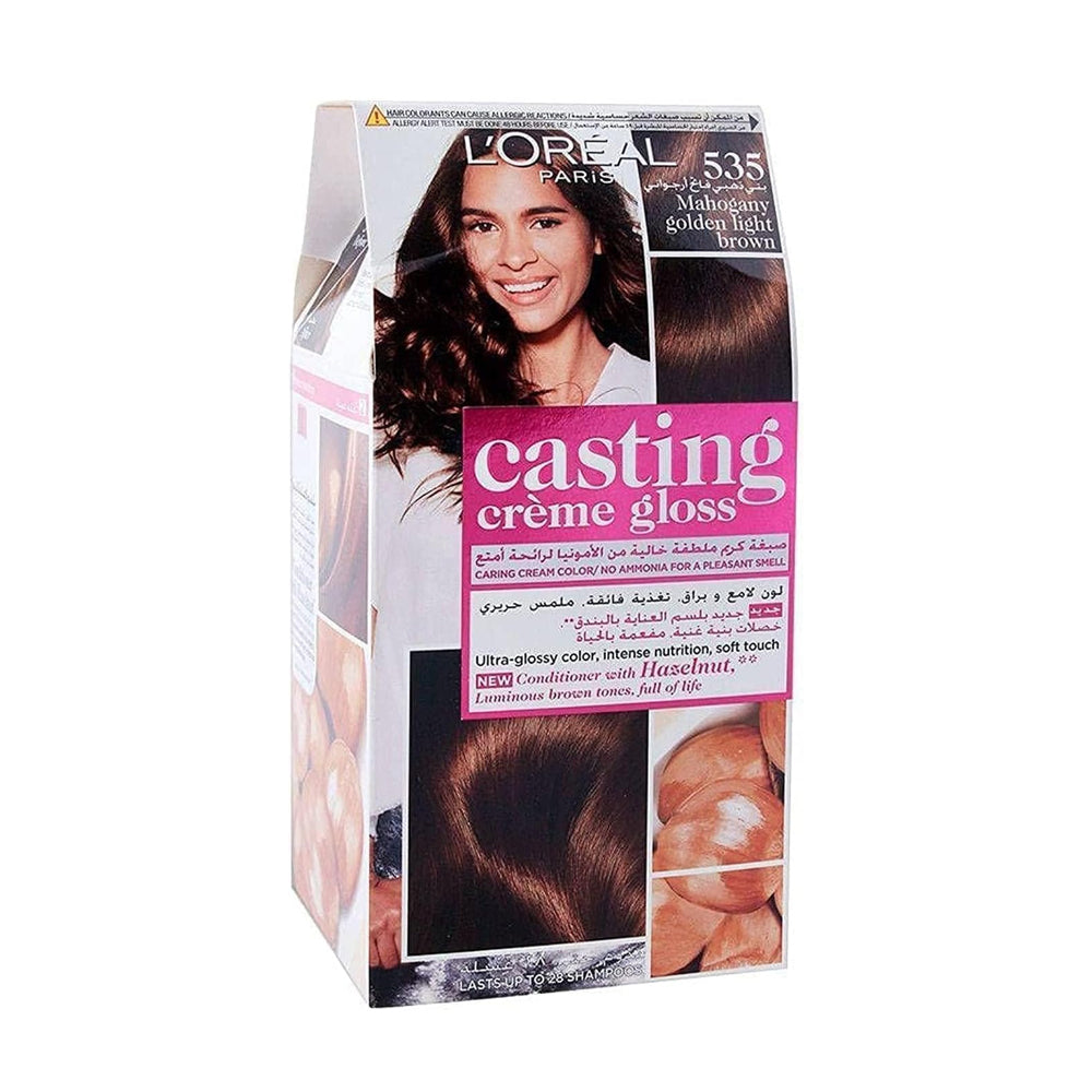 L'Oréal Casting Hair Dye 535 Mahogany Golden Light Brown
