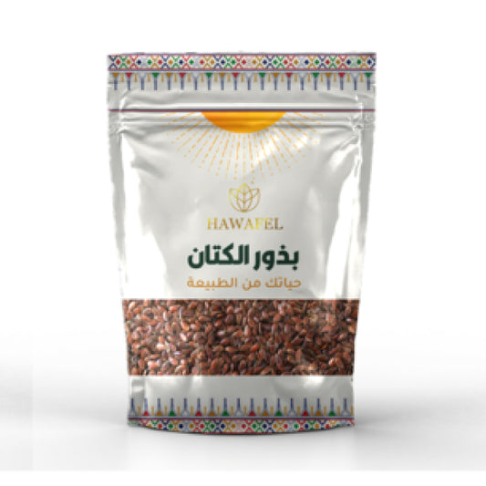 بذور كتان من حوافل