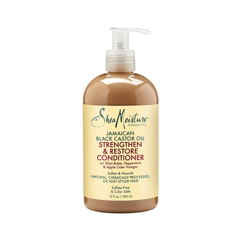 بلسم زيت الخروع الأسود الجامايكي لتقوية وتعزيز نمو الشعر 384 مل من شيا مويستشر |  صيدلية.كوم.