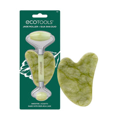 أداة لتدليك الوجه بحجر اليشم الأخضر من ايكو تولز |  صيدلية.كوم.
