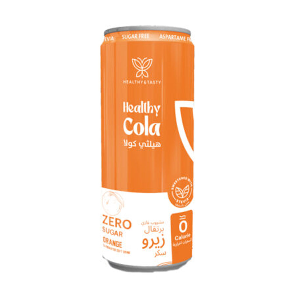 هيلثي كولا برتقال زيرو سكر 250 مل |  صيدلية.كوم.