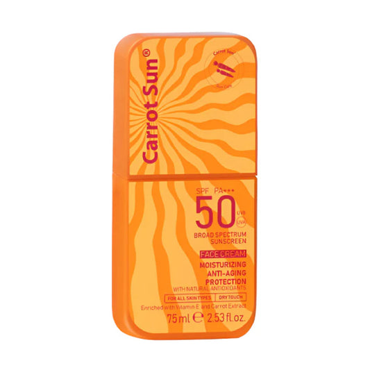 Carrot Sun Cream Sunscreen SPF50 for Face 75 ml