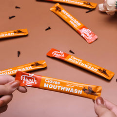 Fresh Mouth Wash Clove Refreshment 10 ml x 20 Pieces