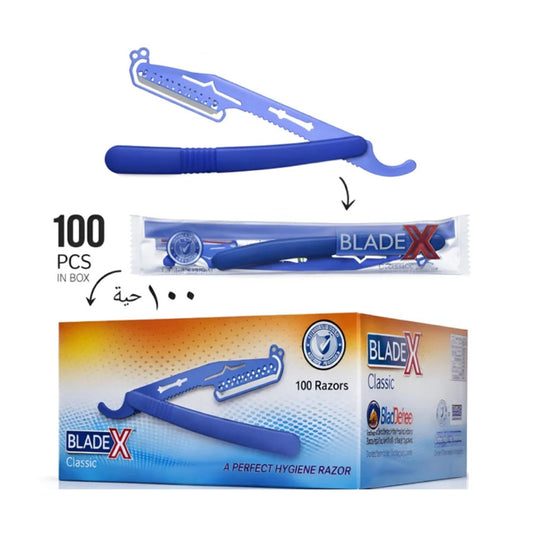 BladeX Disposable Classic Razors 100 Pieces