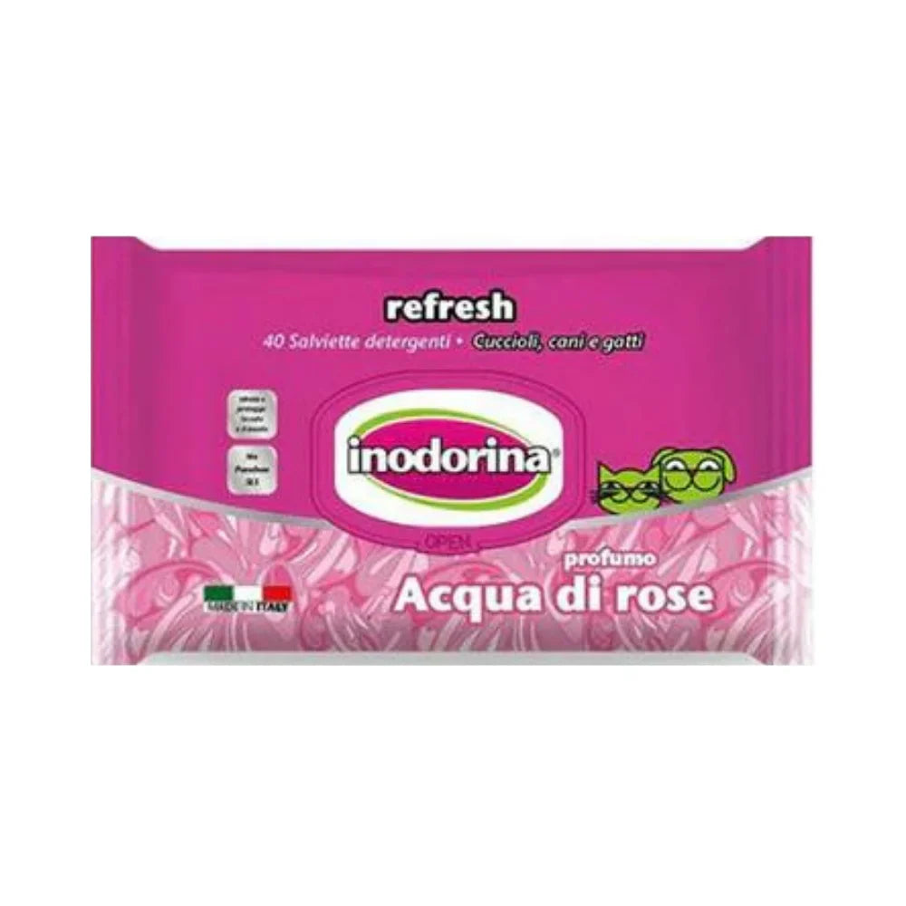 إنودورينا مناديل رطبة زهور ×40 منديل |  صيدلية.كوم.