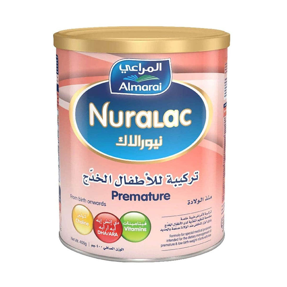 Nuralac milk for premature babies 400 gm