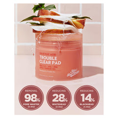 مناديل التونر بحمض الساليسيليك لتنظيف الوجه 60 منديل من مومز باث |  صيدلية.كوم.