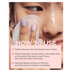 مناديل التونر بحمض الساليسيليك لتنظيف الوجه 60 منديل من مومز باث |  صيدلية.كوم.