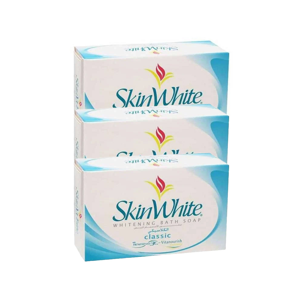 صابون كلاسيك 3× 135 جم من سكن وايت |  صيدلية.كوم.