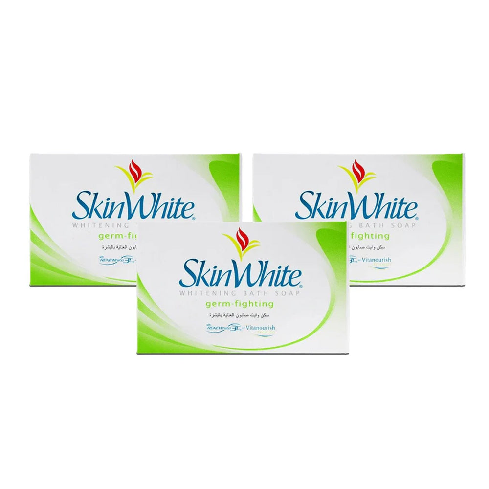 صابون العناية بالبشرة 135 جم ×3 من سكن وايت |  صيدلية.كوم.