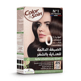 Color & Soin Hair Dye 4N Natural Chestnut 135 ml