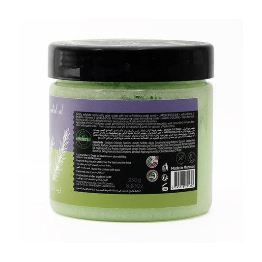 مقشر فروة الرأس بزيت اكليل الجبل 250 جم من جاردن أوليان |  صيدلية.كوم.