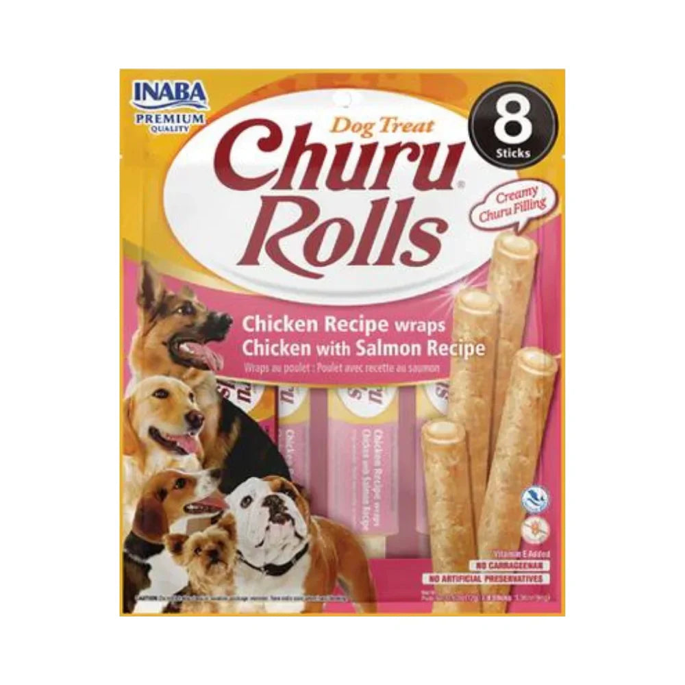 اينابا مكافآت عصي دجاج رطبة مع هريسة سالمون 8×12غ |  صيدلية.كوم.