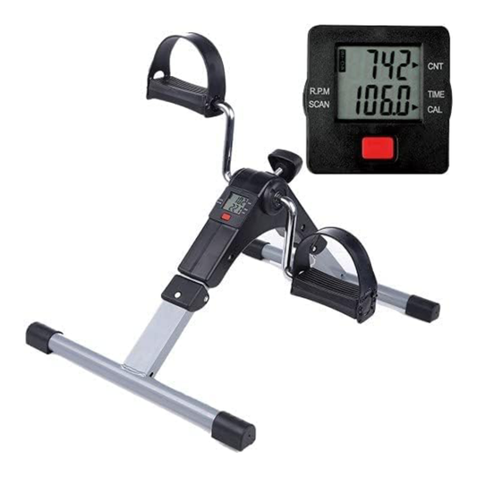 Leg Exercise Pedal with Digital Counter Screen