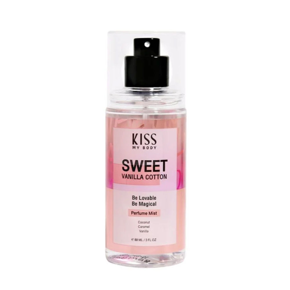 بخاخ معطر للجسم سويت فانيلا كوتون 88 مل من كيس ماي بودي |  صيدلية.كوم.