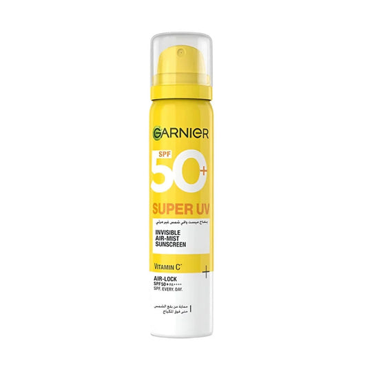 Super UV Invisible Sunscreen Spray SPF50+ With Vitamin C  Garnier 75 Ml