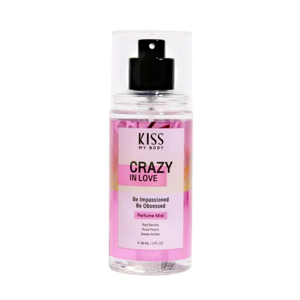 بخاخ معطر للجسم كريزي إن لوف 88 مل من كيس ماي بودي |  صيدلية.كوم.