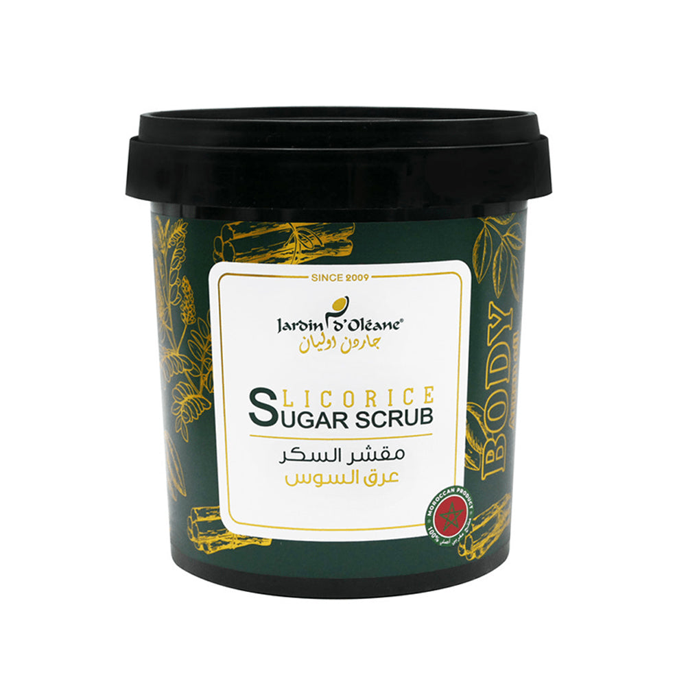 مقشر السكر بعرق السوس من جاردن اوليان 600 جم |  صيدلية.كوم.