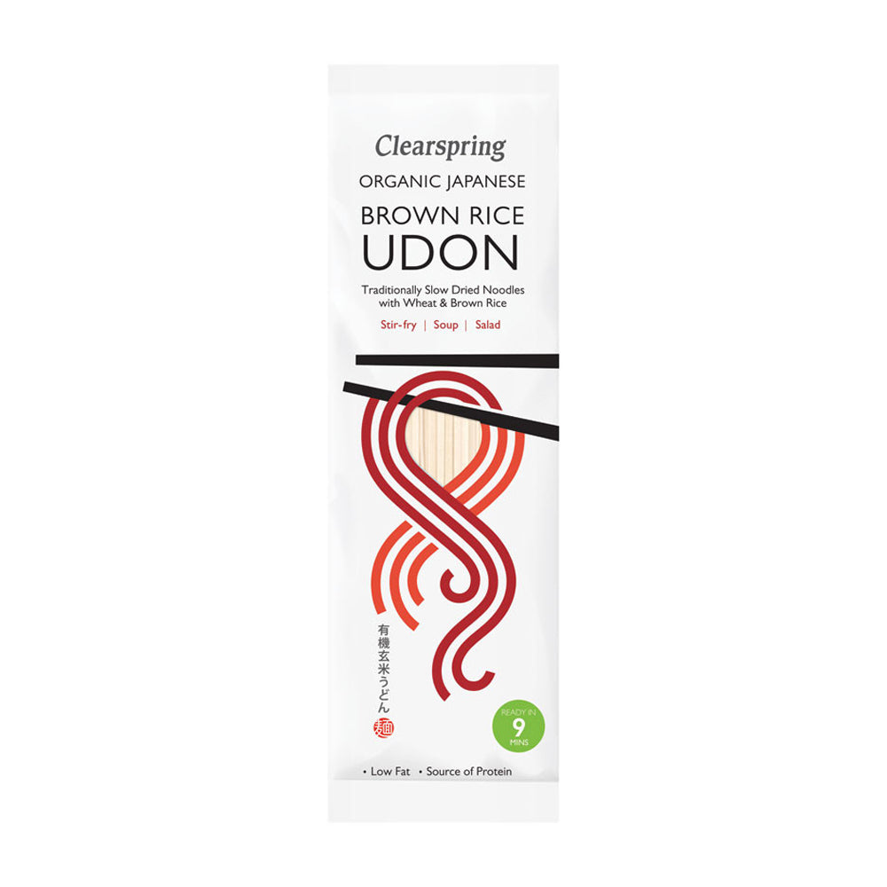 نودلز أرز بني عضوي من كلير سبرينج 200 جم |  صيدلية.كوم.