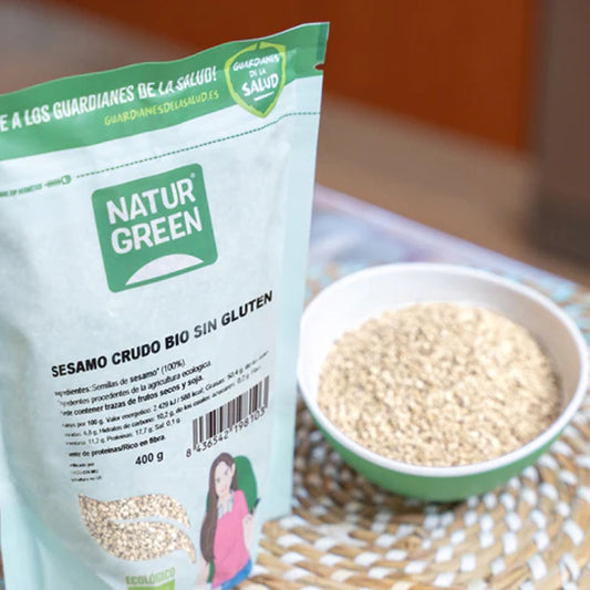 بذور سمسم عضوي 400 جم من ناتشر جرين