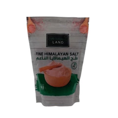 اورجنك لاند ملح الهيمالايا الوردي الناعم 1 كجم |  صيدلية.كوم.