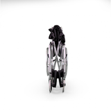 Aluminum wheelchair 51 cm padded