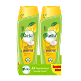 Vatika Anti-Dandruff Hair Shampoo with Lemon and Yogurt Double Pack 350 ml