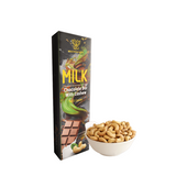 Healthy and Tasty Milk Chocolate and Cashew Nuts 40g