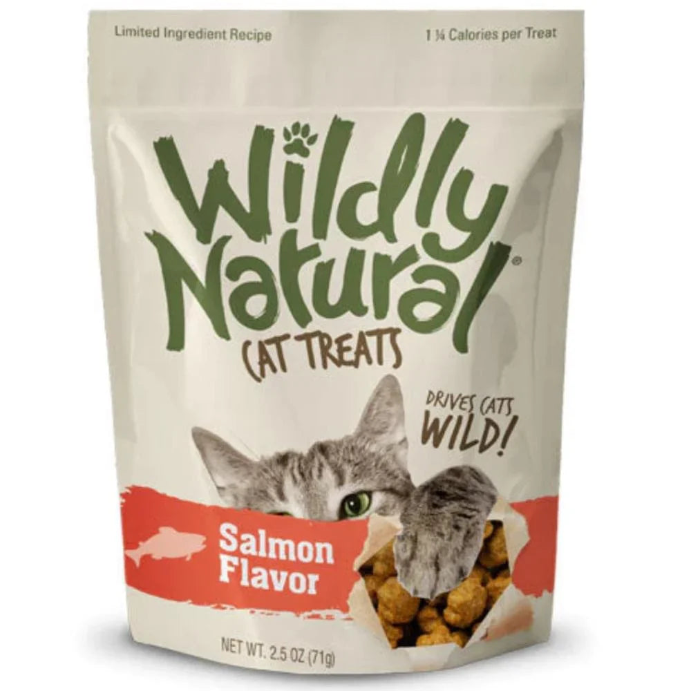 وايلدلي ناتشرال مكافآت بالسالمون للقطط 70غ |  صيدلية.كوم.
