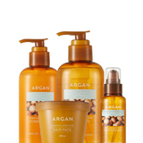 Argan package, complete hair care package - 4 products