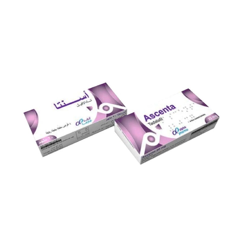 أسنتا 4 أقراص - 20 ملغم |  صيدلية.كوم.