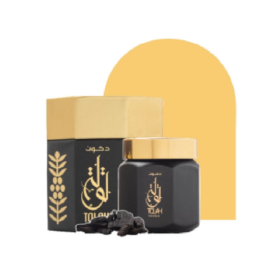 عود لافر بخور تولة اسود ميني 10 جرام