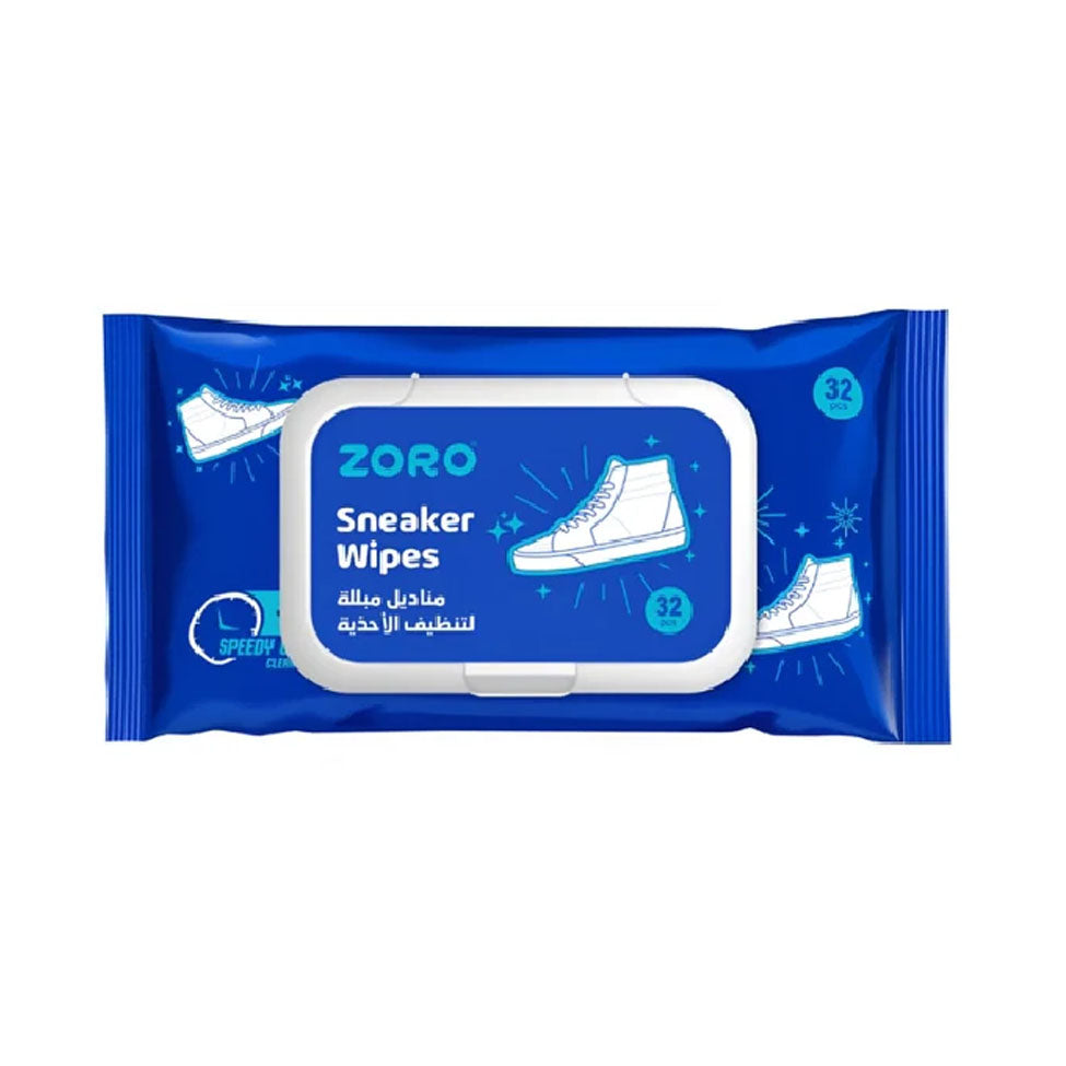 زورو مناديل مبللة لتنظيف الاحذية 32 منديل