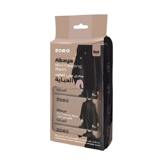 زورو مناديل عباية منظف 8 مناديل