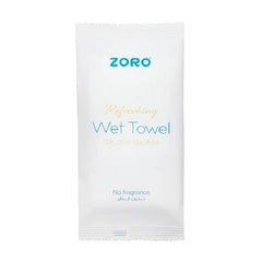 ZORO Unscented Refreshing Wet Towels 25 × 25 cm – 10 Pieces