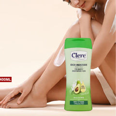 Clere Body Lotion Avocado and Milk 400 ml