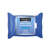 نيتروجينا مناديل لإزالة المكياج ديب كلين في 2 - 25 قطعة