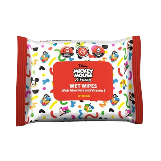 ديزني مناديل مبللة ميكي ماوس 8×8 حبة