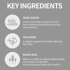COXIR Black Snail Collagen Serum 50 Ml