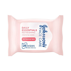 Johnson Daily Care Micellar Makeup Remover Wipes for Normal Skin, 25 Wipes