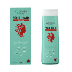 Vitamin Factory Femmy Hair Moisturizing Shampoo for All Hair Types 200 ml