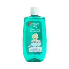 Cosmo Bath Bubbles and Wash for Kids, Sulfate and Paraben Free, 500 ml