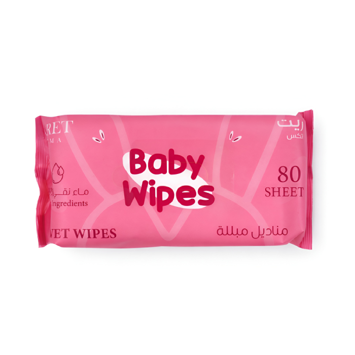 Loret Baby Wipes 80 Wipes