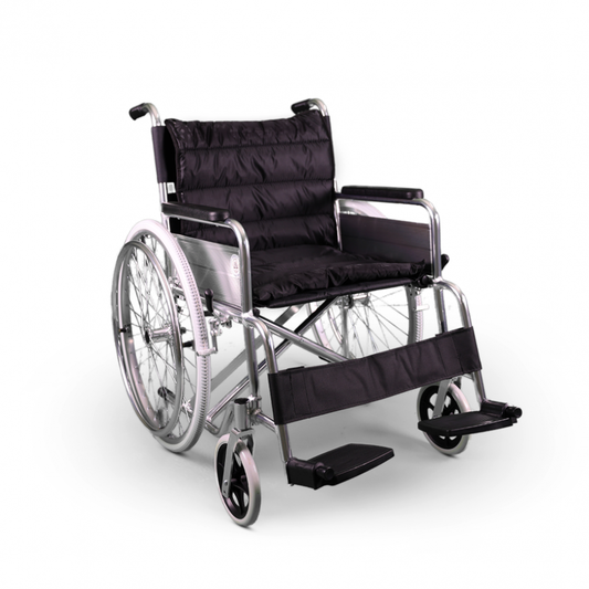 Aluminum wheelchair 51 cm padded