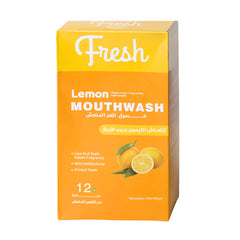 Fresh Mouth Wash Lemon Refreshment 10 ml x 20 Pieces