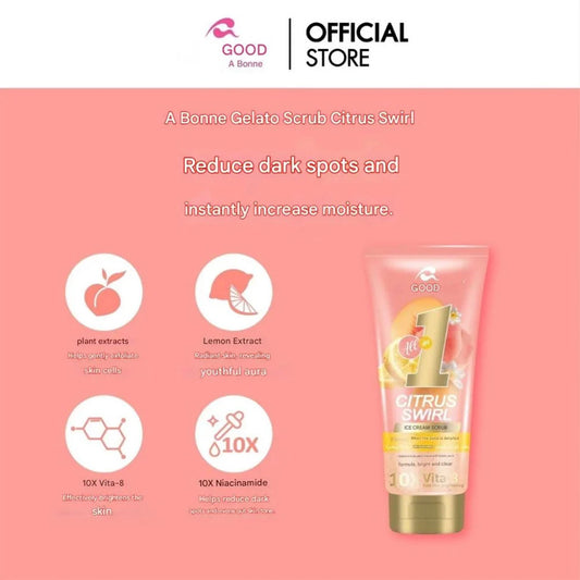 Abbone Gelato Citrus Long-Lasting Scrub 300 g