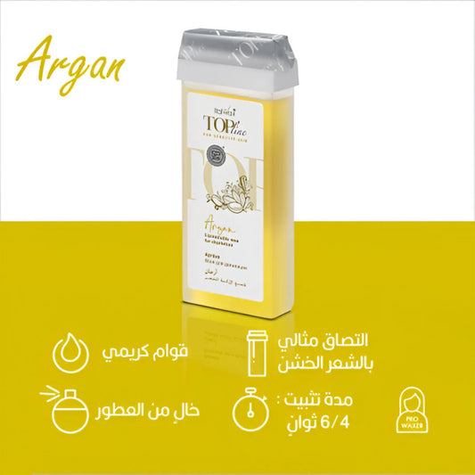 ايطال واكس رول شمع توب لاين إيطالي للبشرة الحساسة بالارجان 100 مل